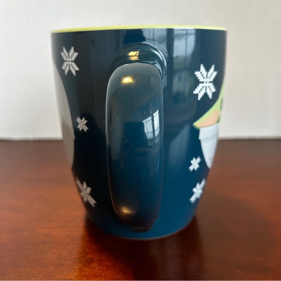 Star Wars Christmas Baby Yoda/Grogu Snowflake Coffee Mug - Picture 2 of 6
